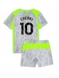Manchester City Rayan Cherki #10 Replika Tredje Kläder Barn 2025-26 Kortärmad (+ byxor)